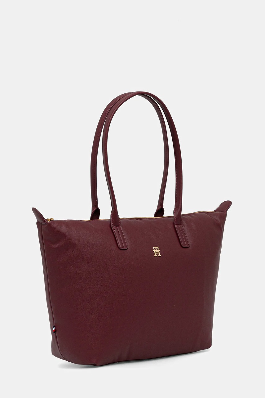 Сумочка Tommy Hilfiger цвет бордовый AW0AW17705