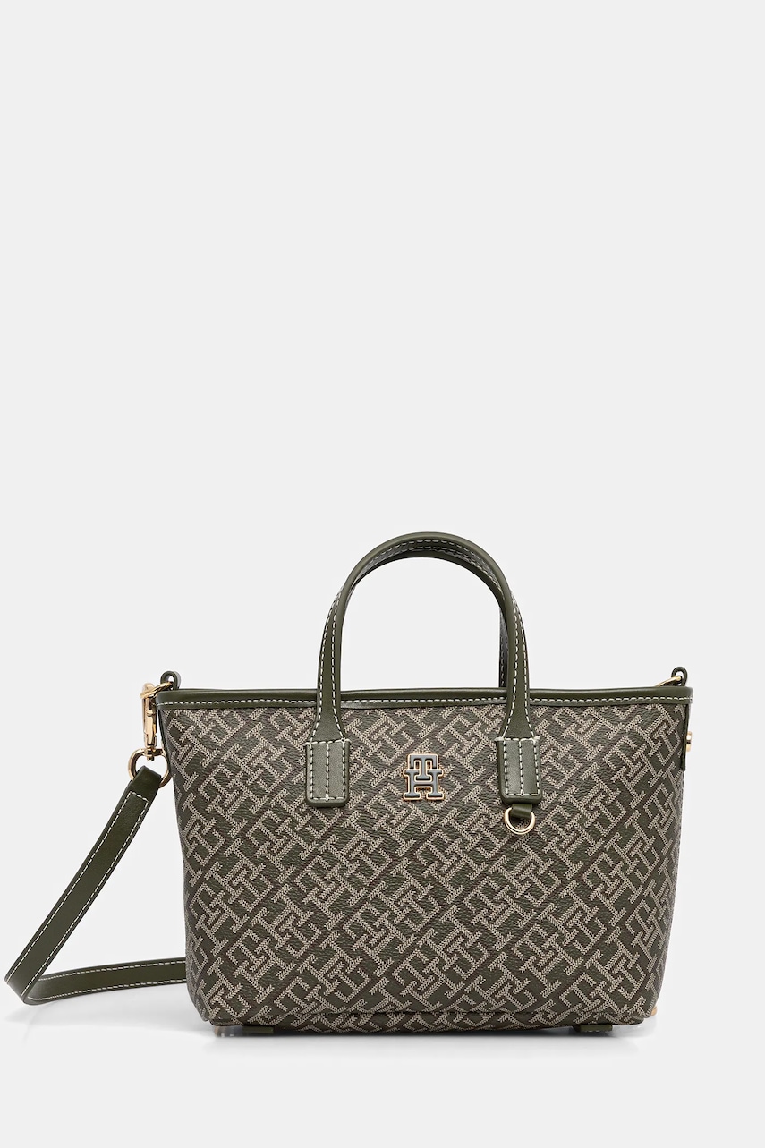 

Чанта Tommy Hilfiger в зелено AW0AW17717, Зелен