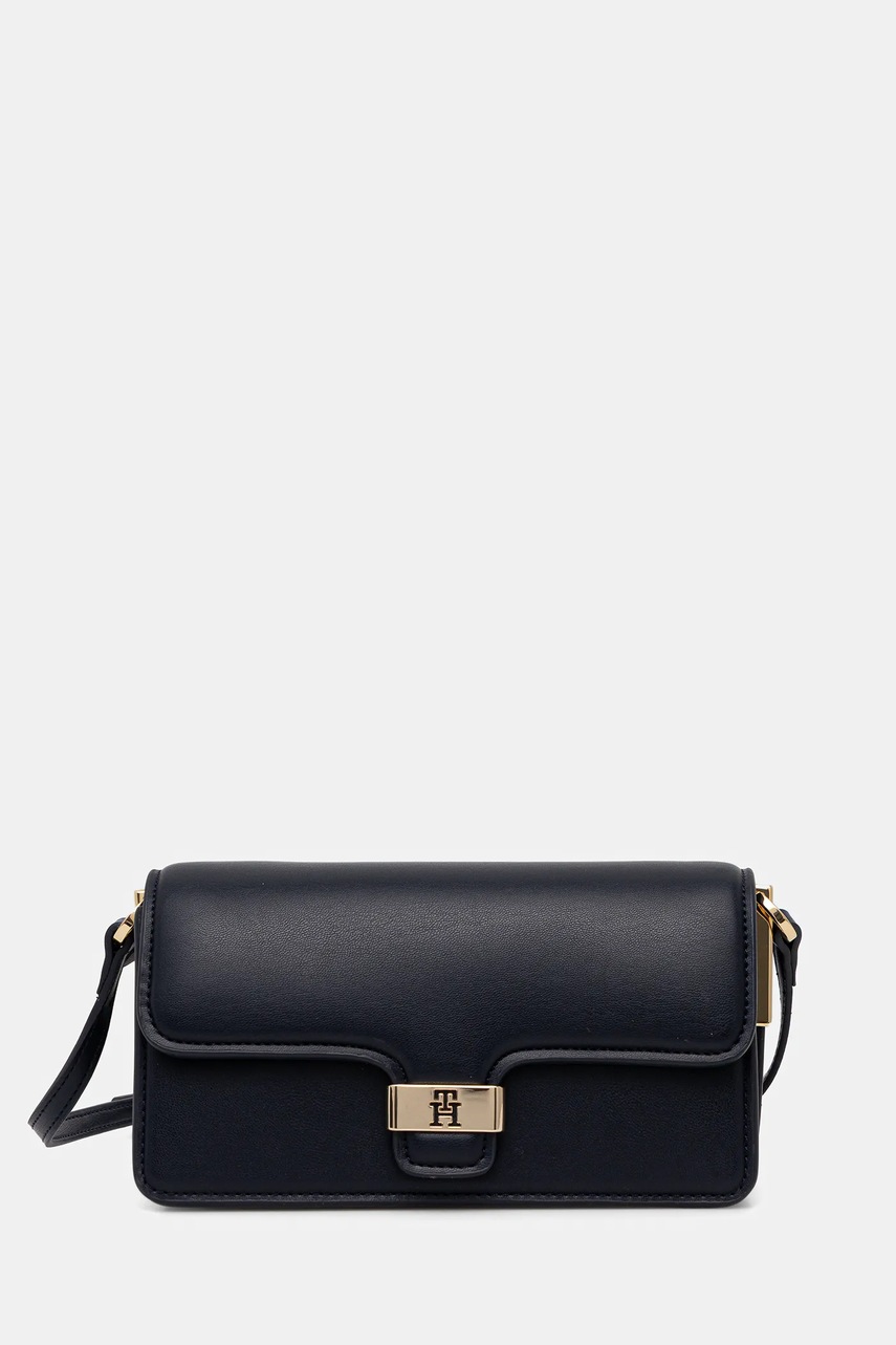 Levně Kabelka Tommy Hilfiger tmavomodrá barva, AW0AW18028