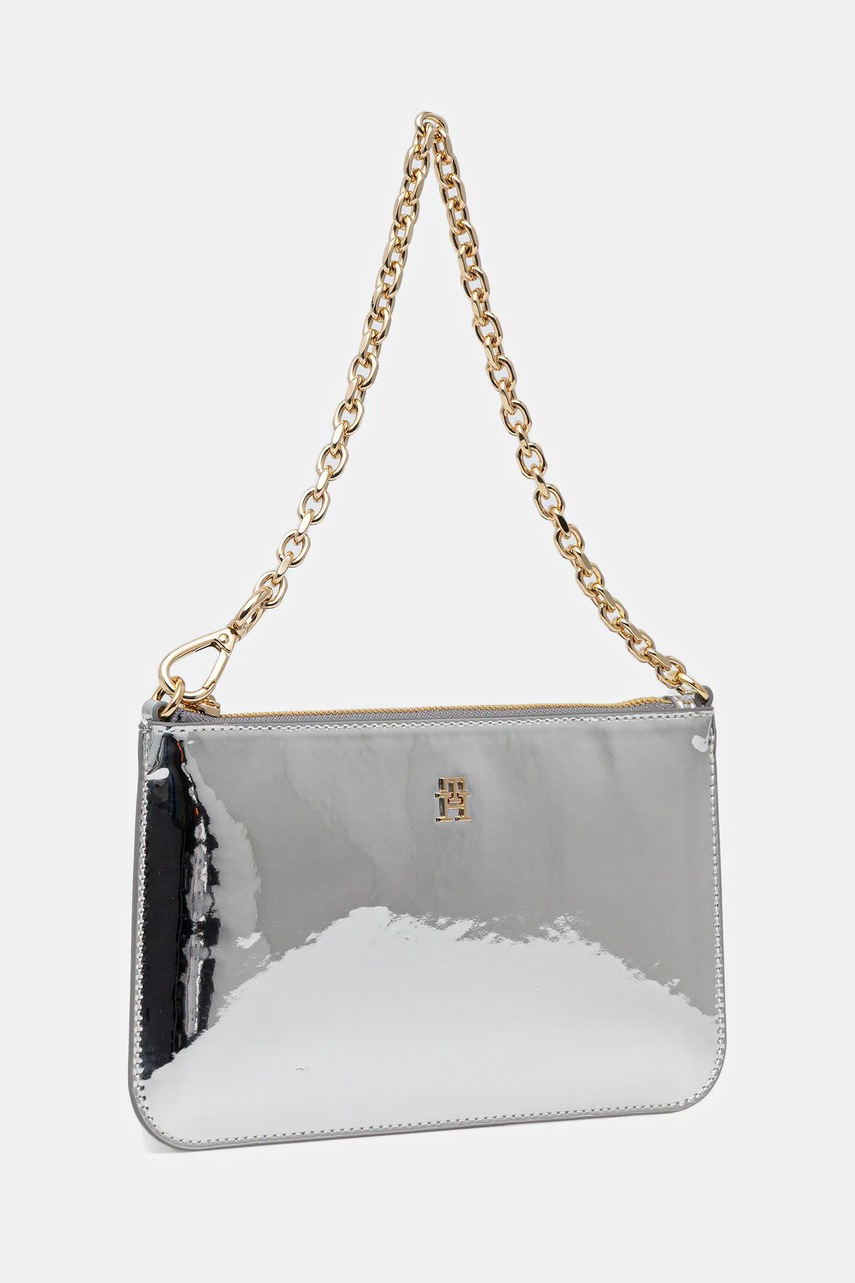 Клатч Tommy Hilfiger цвет серебрянный AW0AW18219