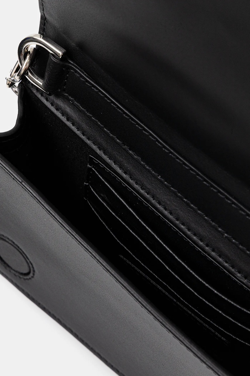 Δερμάτινη τσάντα Heliot Emil χρώμα: μαύρο, AW25_15_083_BLK01 φωτογραφία