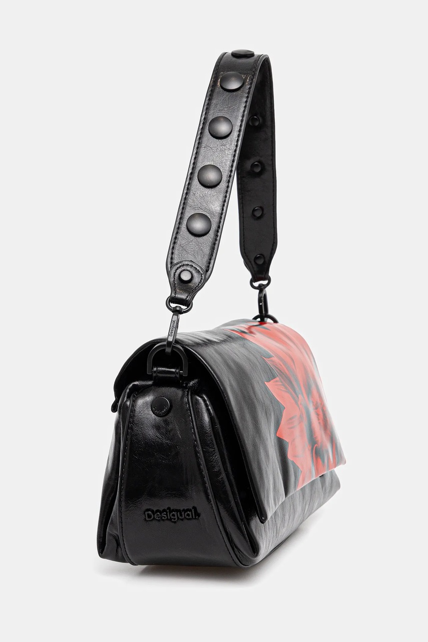 Сумочка Desigual FLOWERINA NARON MEDI цвет чёрный 25WAXP90