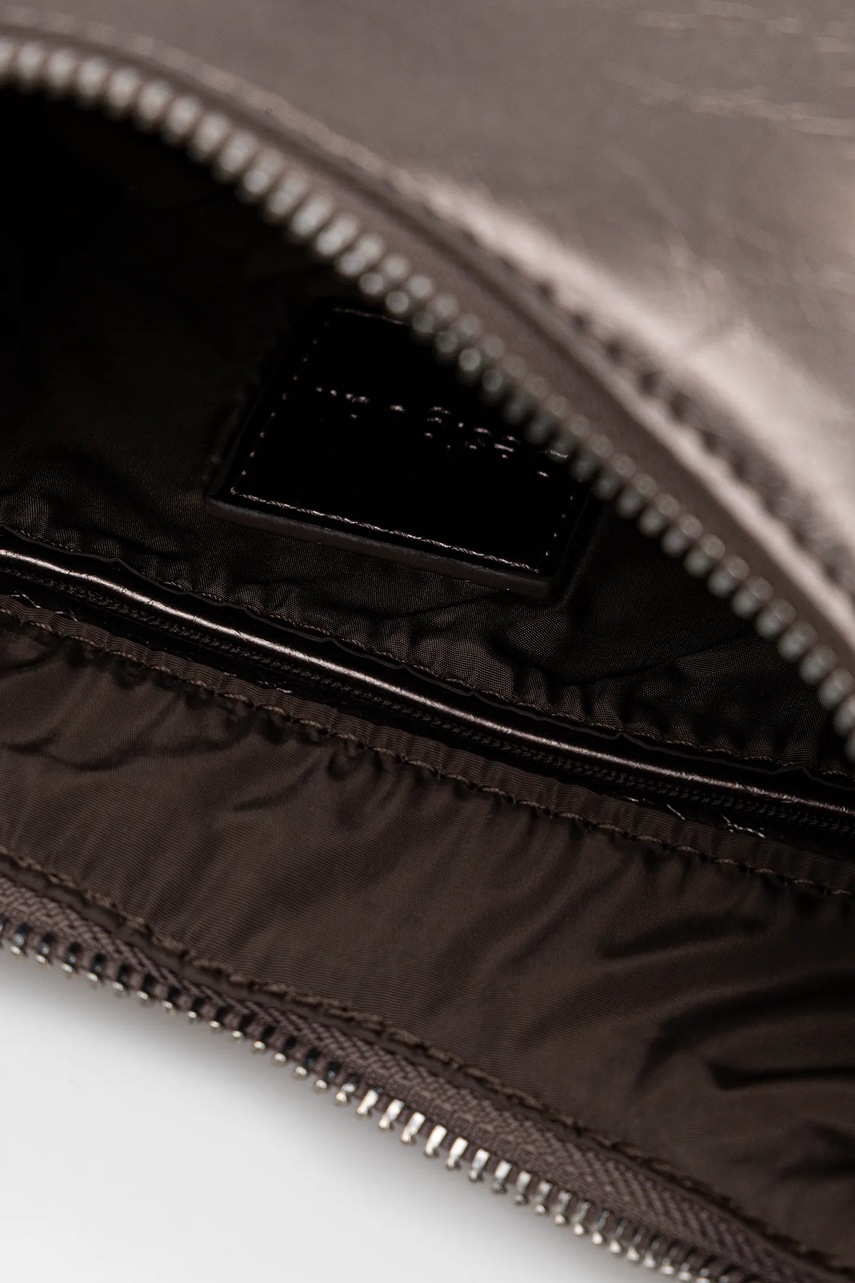 Τσάντα Desigual HALF LOGO MONTVILLE DARK SI χρώμα: ασημί, 25WAXPAS φωτογραφία