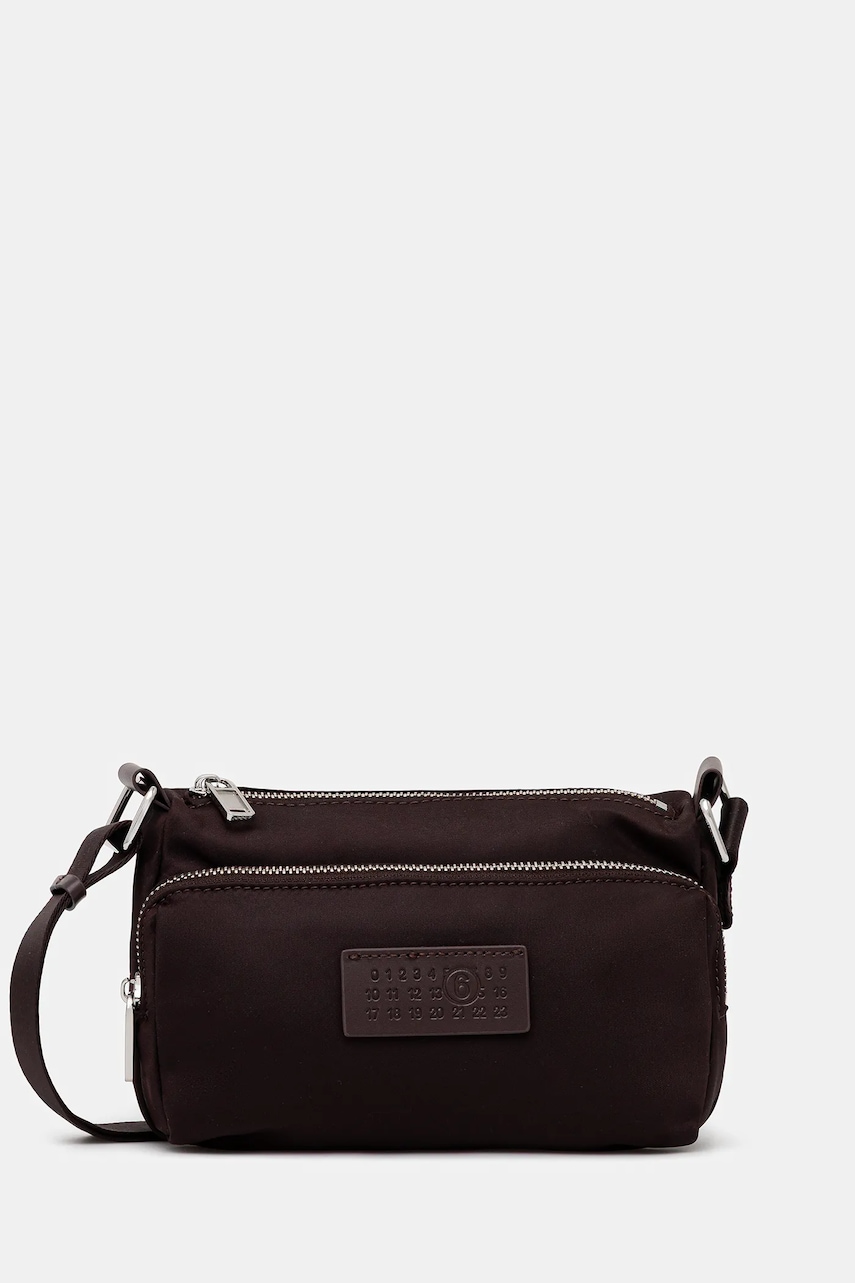 MM6 Maison Margiela poșetă culoarea maro, SB5WG0023.P8504.T5075