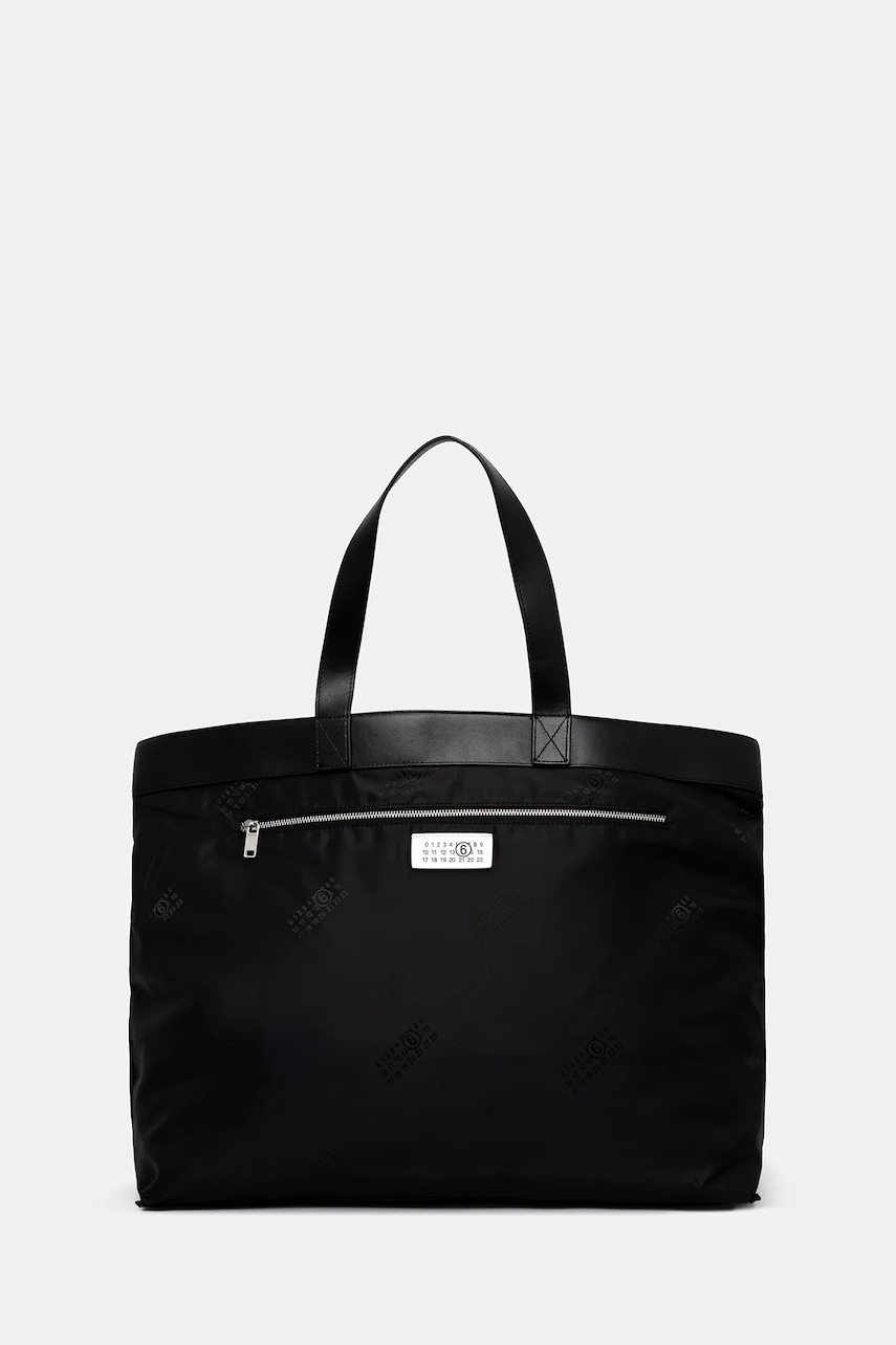 MM6 Maison Margiela poșetă culoarea negru, SB6WC0017.P8503.HA751