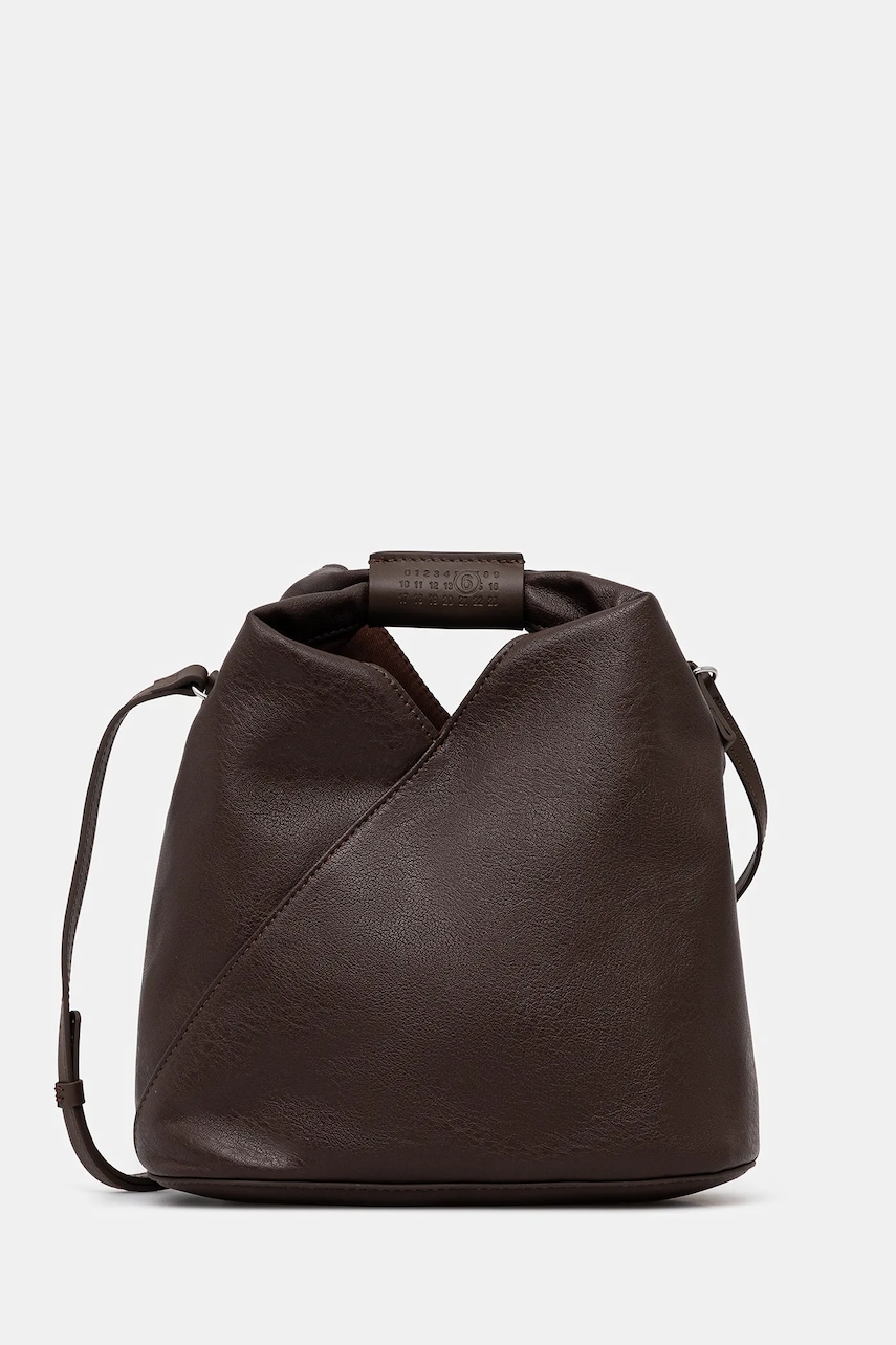 Levně Kabelka MM6 Maison Margiela hnědá barva, SB6WD0026.P8396.T2164