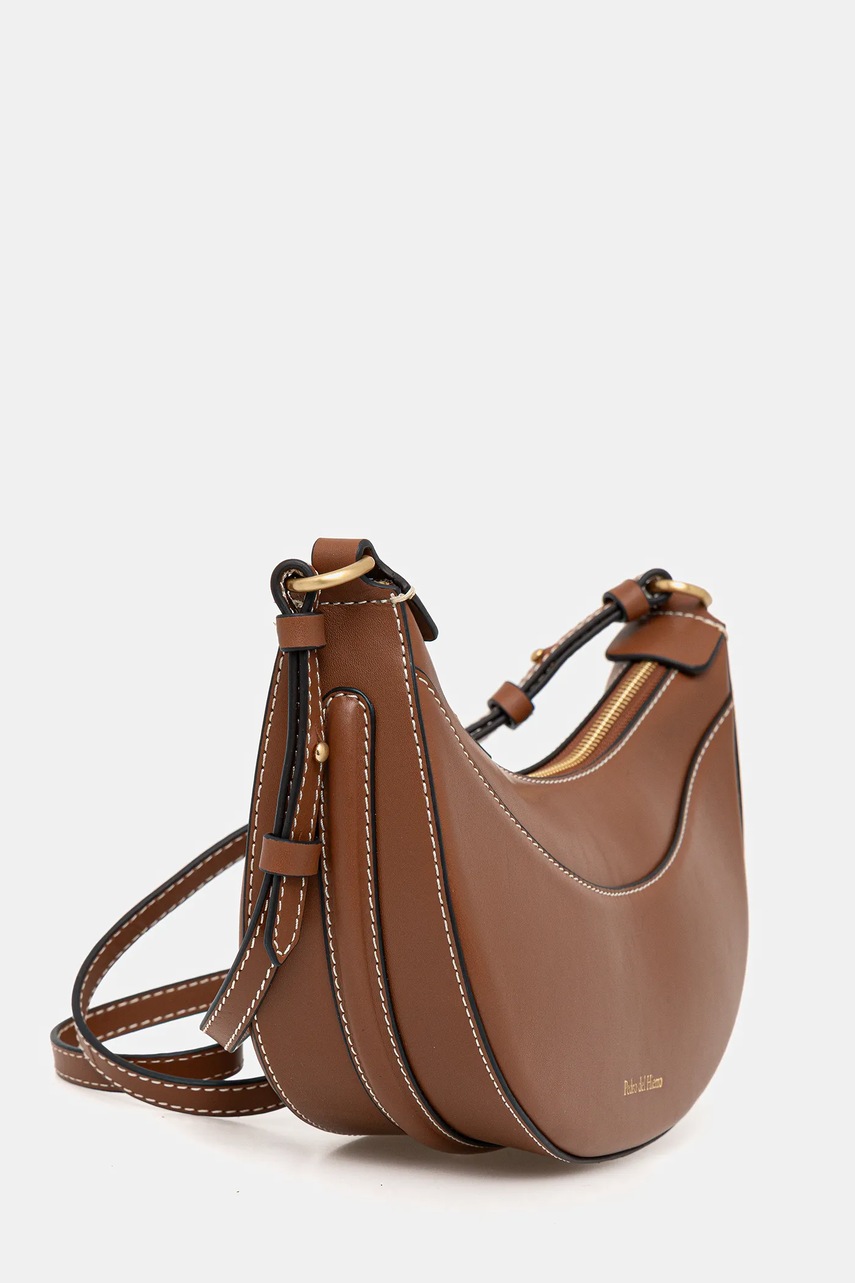 Кожаная сумочка Pedro del Hierro цвет коричневый 1112594