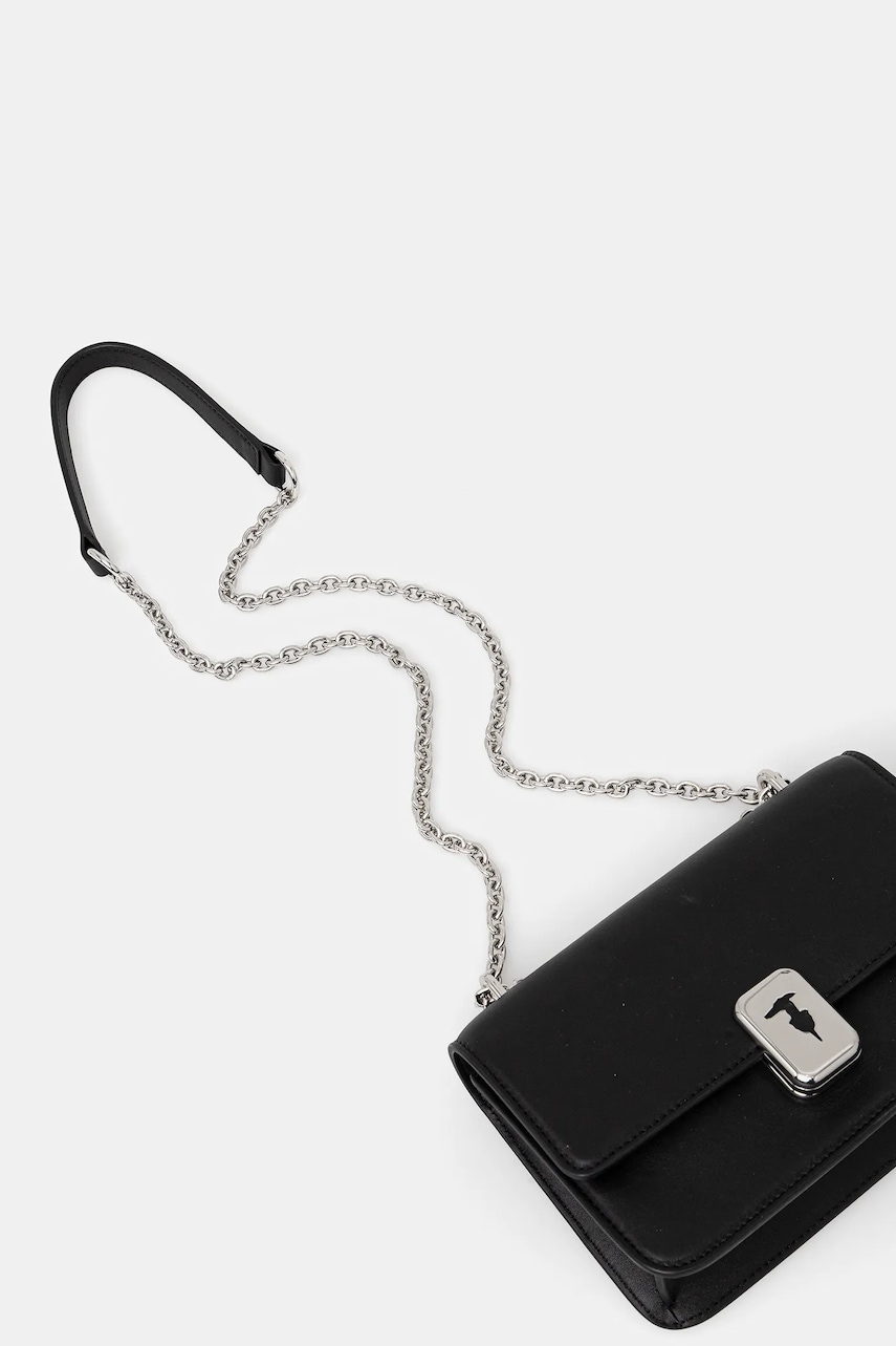 Кожаная сумочка Trussardi цвет чёрный Z603E005980N Кожаная сумочка Trussardi цвет чёрный Z603E005980N
