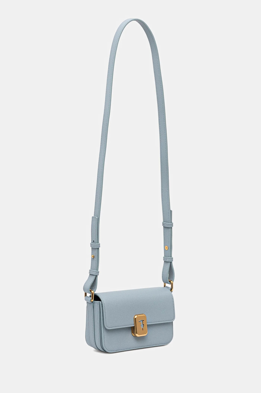 Кожаная сумочка Trussardi цвет чёрный Z601E106075N Кожаная сумочка Trussardi цвет чёрный Z601E106075N