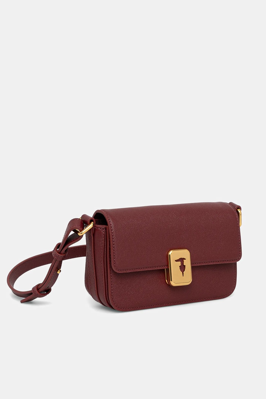 Кожаная сумочка Trussardi цвет чёрный Z601E106075N