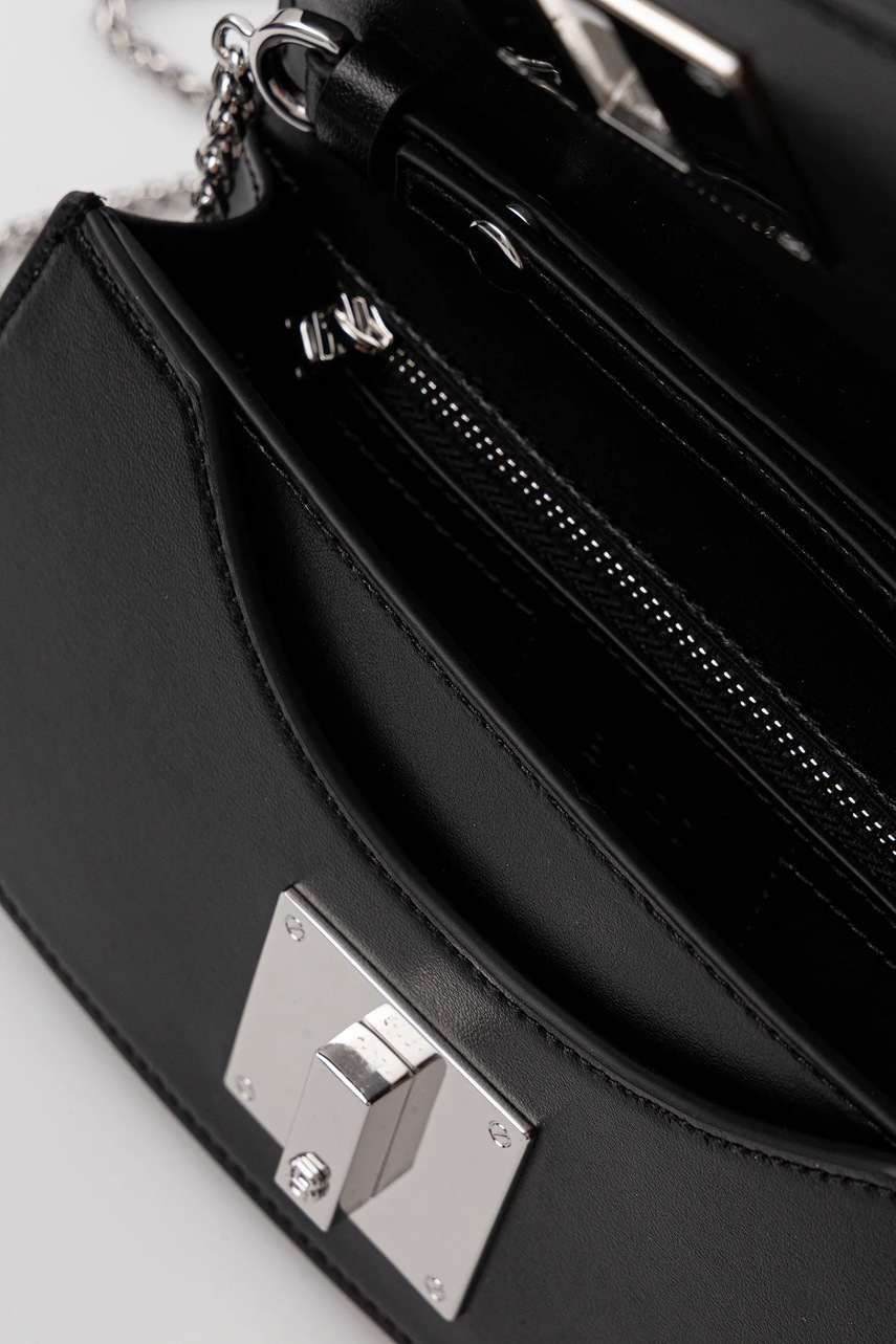 Kožená kabelka BOSS Ariell Clutch SQ (obrázek 5)