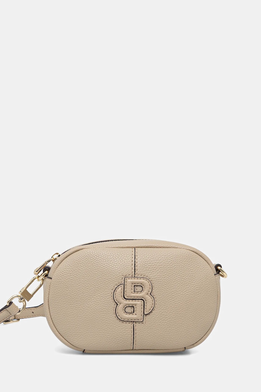 BOSS poșetă culoarea bej, 50552160