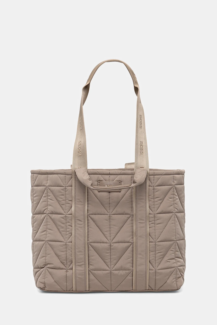 BOSS poșetă culoarea maro, 50552480