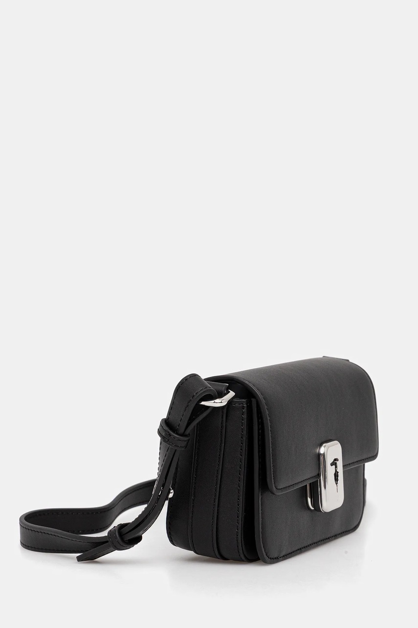 Кожаная сумочка Trussardi цвет чёрный Z601E005978N