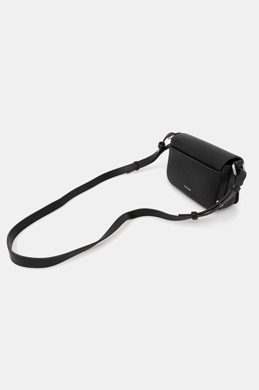Trussardi bőr táska fekete, Z601E005978N termék 2. képe