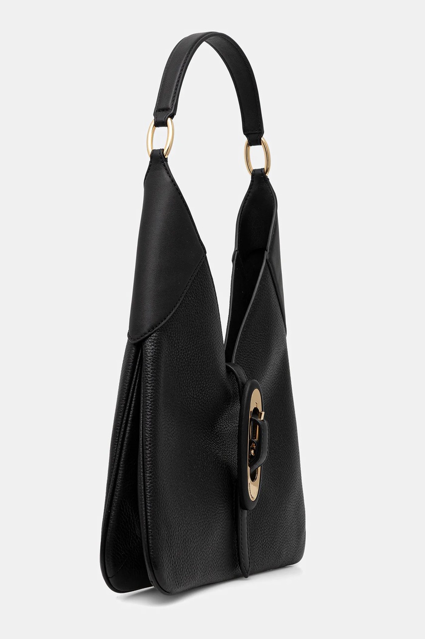 Кожаная сумочка MICHAEL Michael Kors цвет чёрный 30F5GQ8L6L