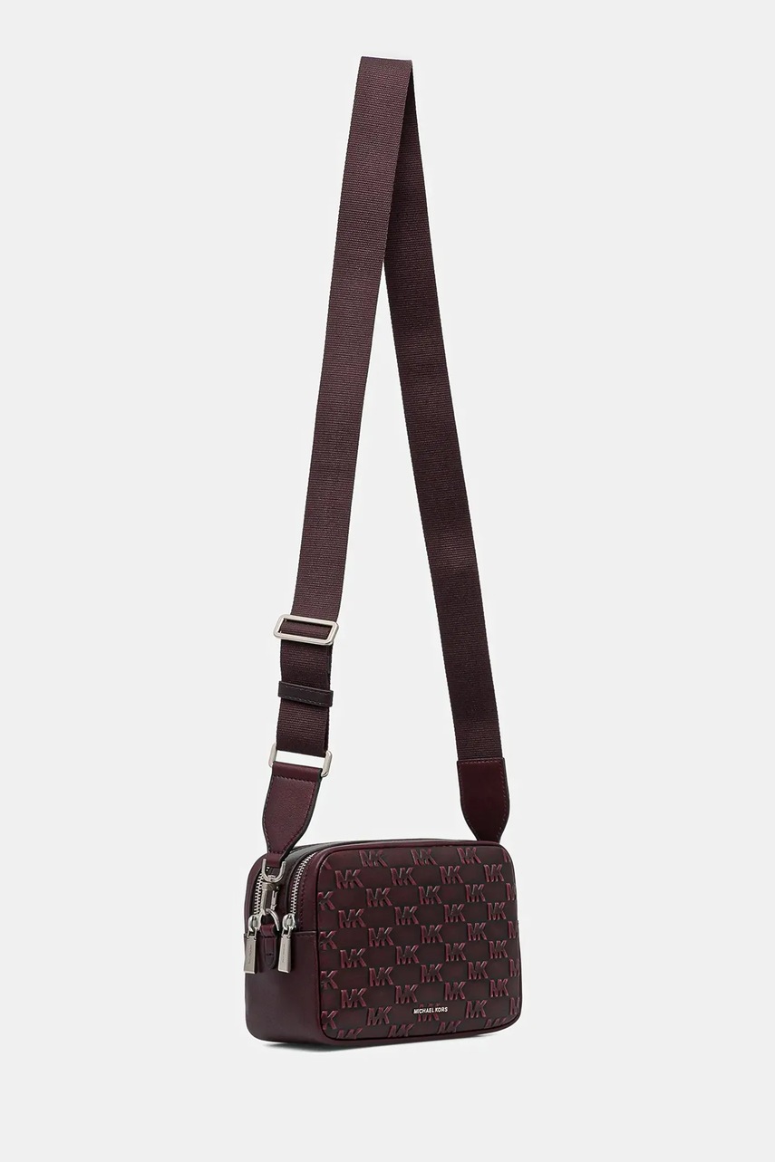 Кожаная сумочка MICHAEL Michael Kors цвет бордовый 32F5TYTC6L