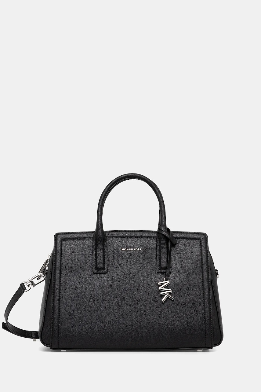MICHAEL Michael Kors poșetă de piele culoarea negru, 30S5S9IS2L