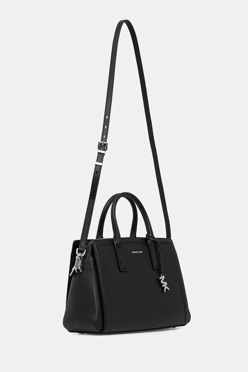 Кожаная сумочка MICHAEL Michael Kors цвет чёрный 30S5S9IS2L