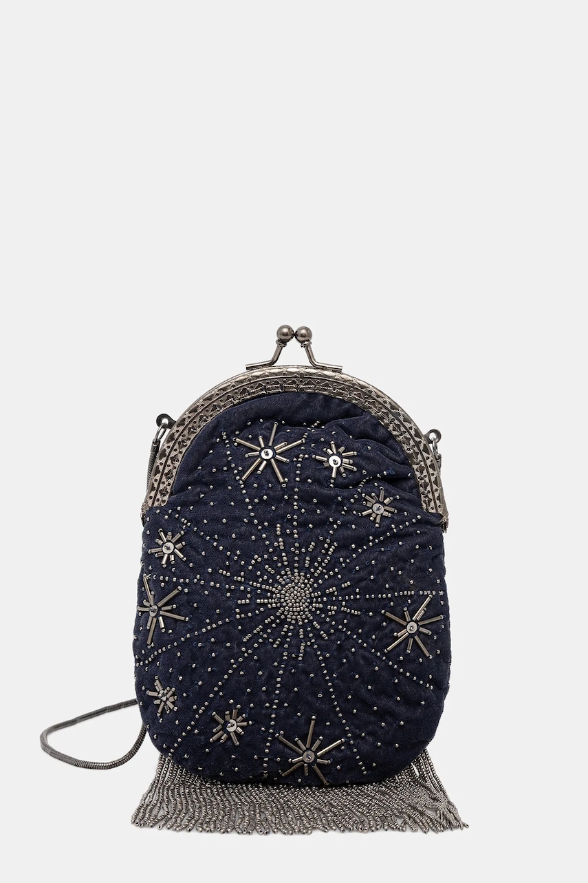 Hoss Intropia geantă culoarea bleumarin, 2052042