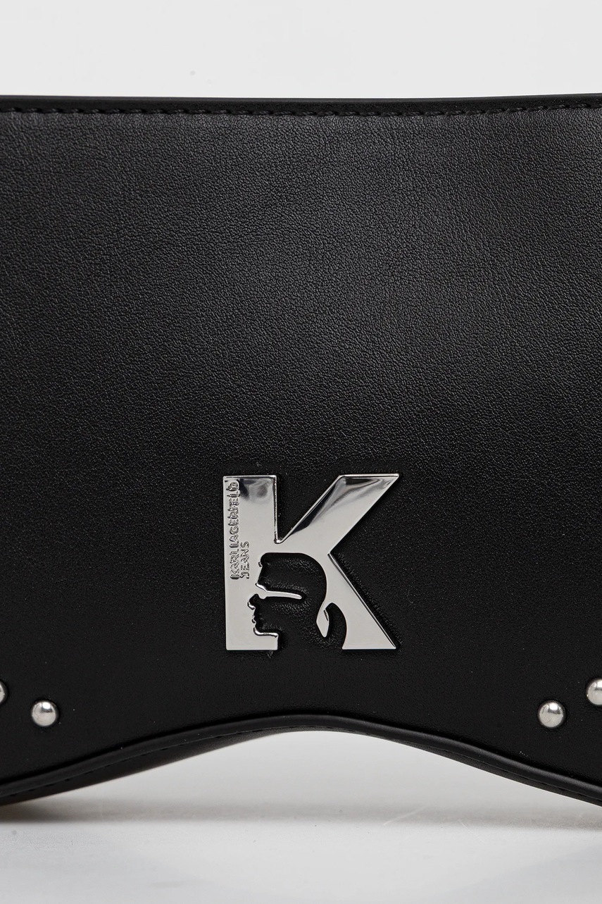 Τσάντα Karl Lagerfeld Jeans χρώμα: μαύρο, A4W30150 φωτογραφία
