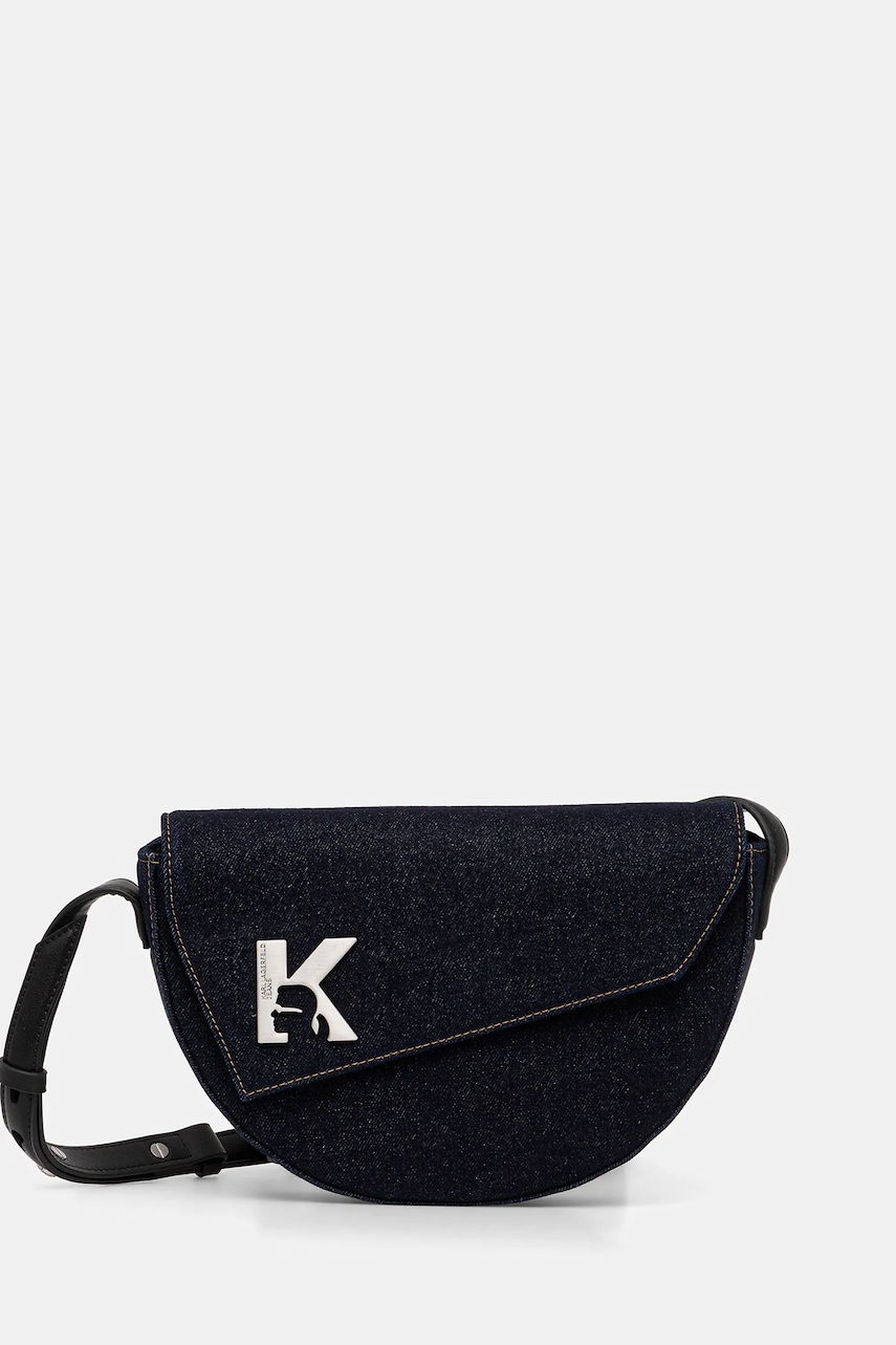 Karl Lagerfeld Jeans poșetă culoarea negru, A4W30160