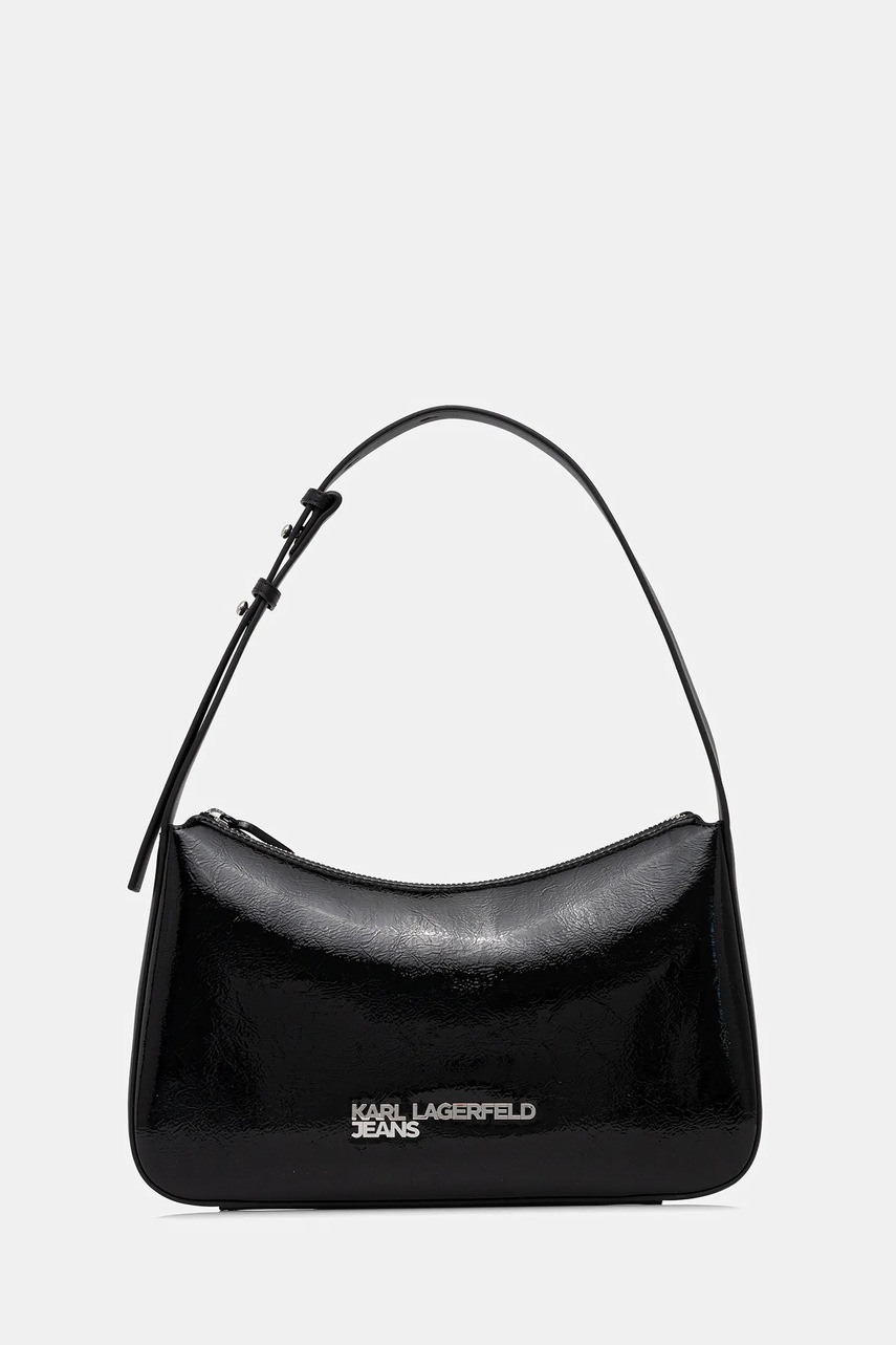 Karl Lagerfeld Jeans geantă culoarea negru, A4W30290