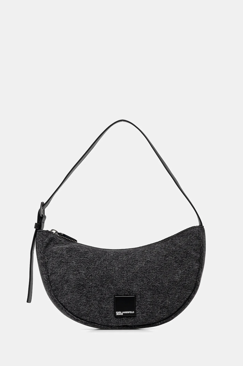 Karl Lagerfeld Jeans geantă culoarea gri, A4W30237