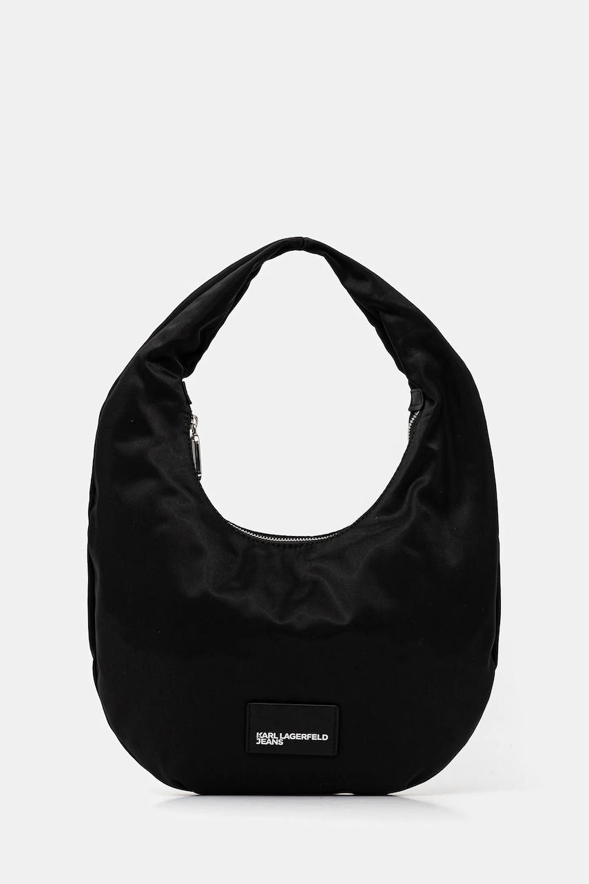 Karl Lagerfeld Jeans poșetă culoarea negru, A4W30209