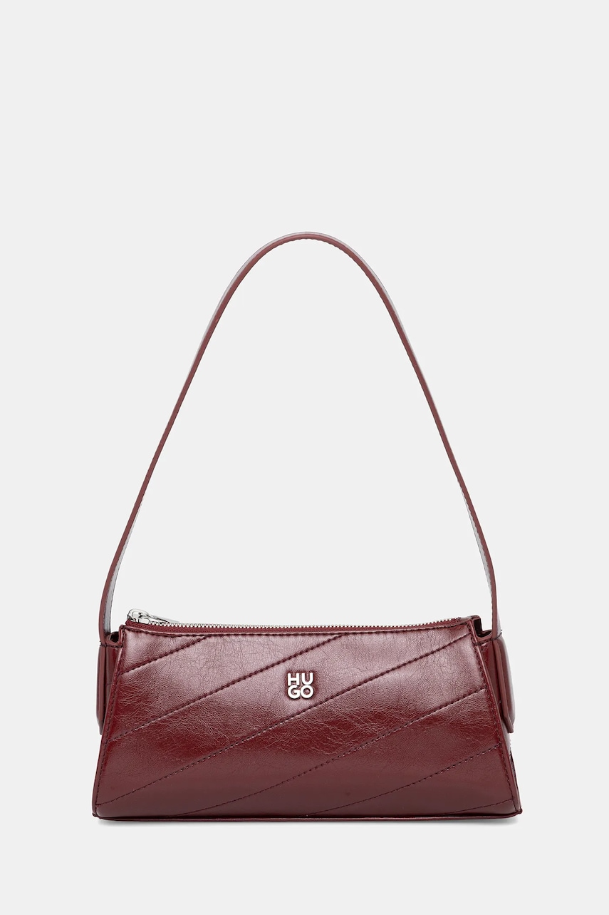 HUGO geantă culoarea bordo, 50552248