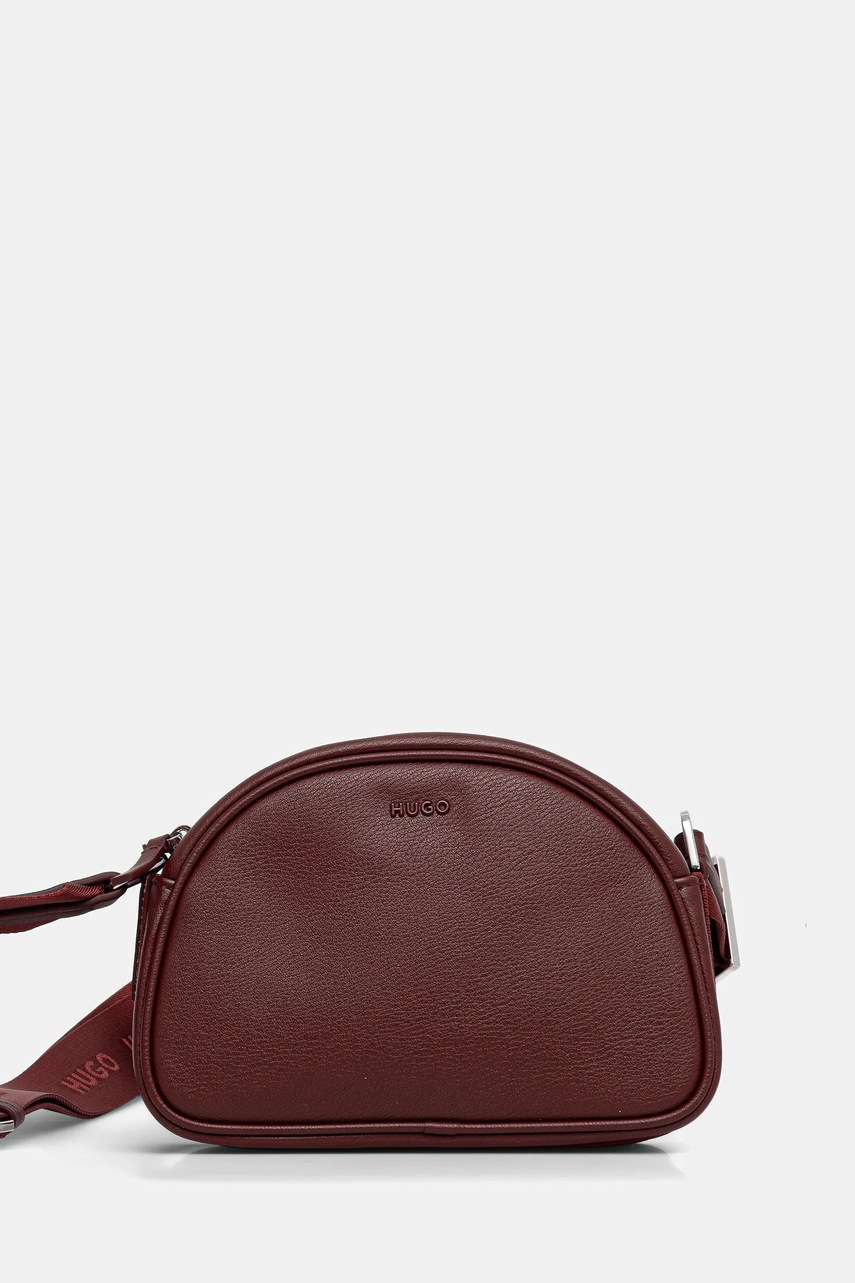 HUGO poseta culoarea bordo, 50552304