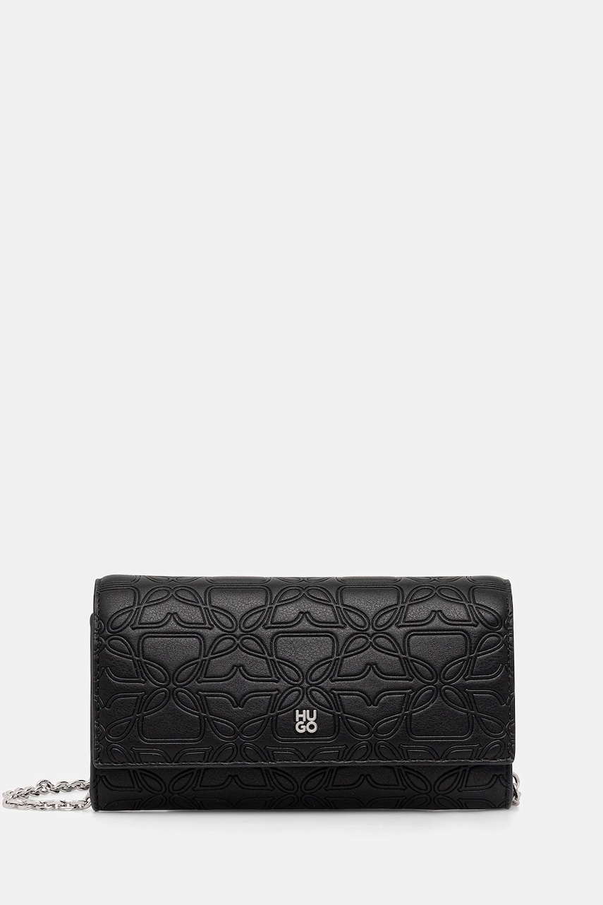 HUGO poșetă culoarea negru, 50552509