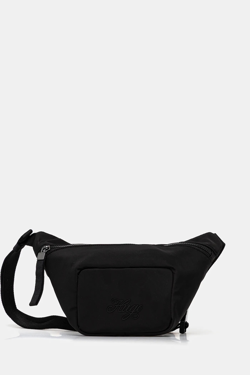 Hugo Blue poșetă culoarea negru, 50552407
