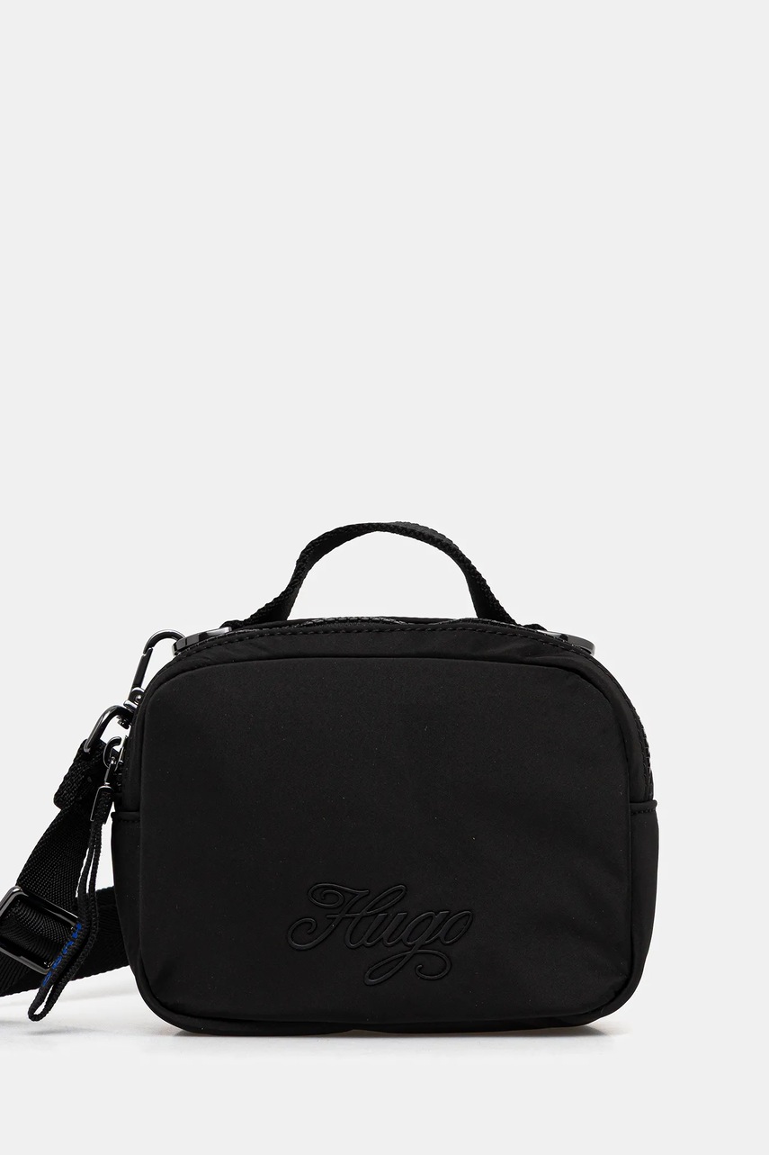 Hugo Blue poșetă culoarea negru, 50552412