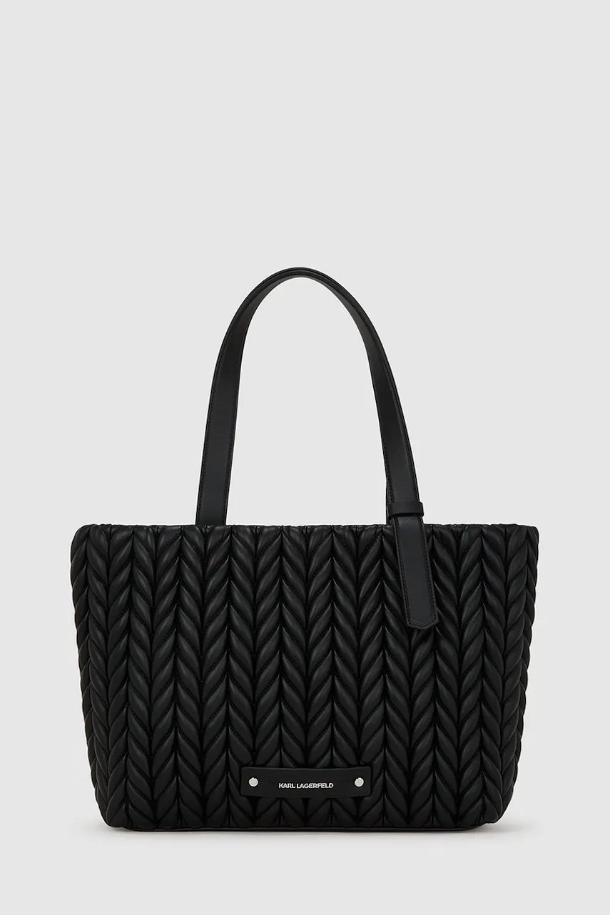 Karl Lagerfeld poșetă culoarea negru, A4W30071