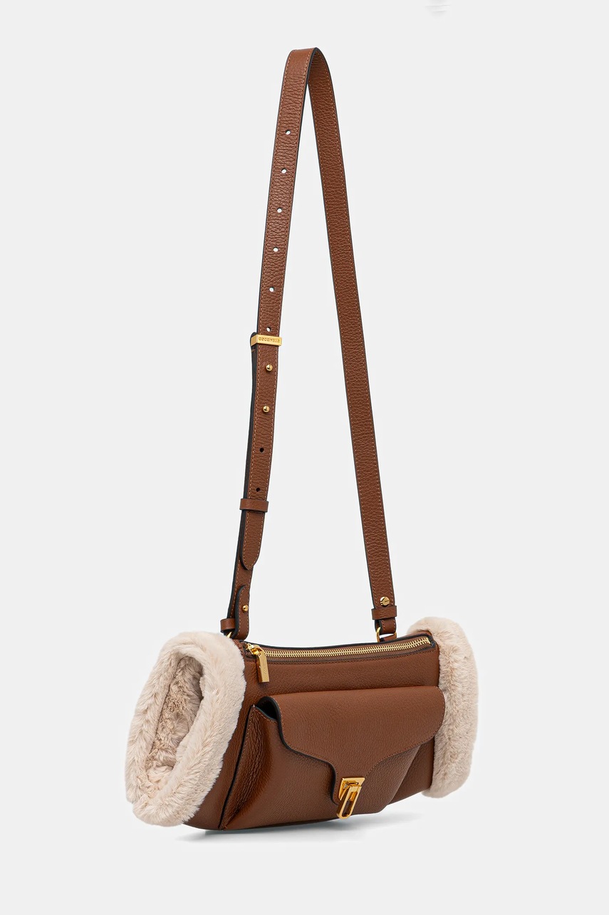 Кожаная сумочка Coccinelle BEAT цвет коричневый E1.TDK.15.01.01