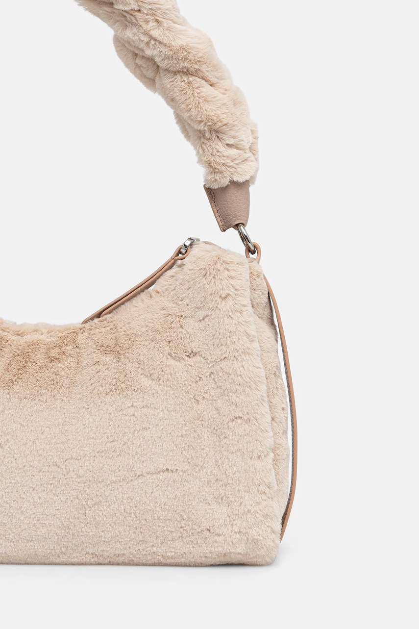 Τσάντα Coccinelle BOHEME χρώμα: μπεζ, E1.T69.13.03.01 φωτογραφία