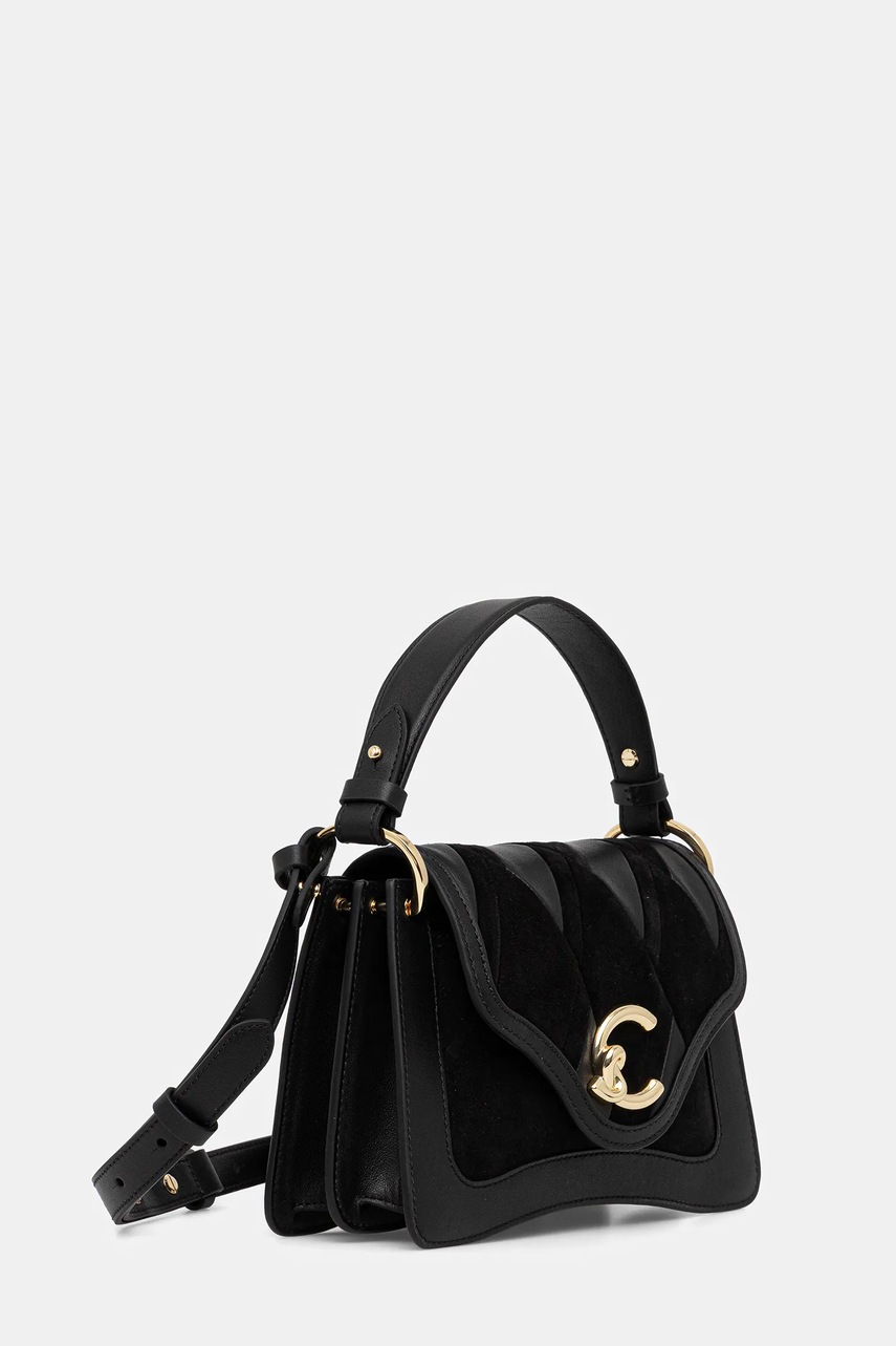 Кожаная сумочка Coccinelle цвет чёрный E1.T1S.18.02.01