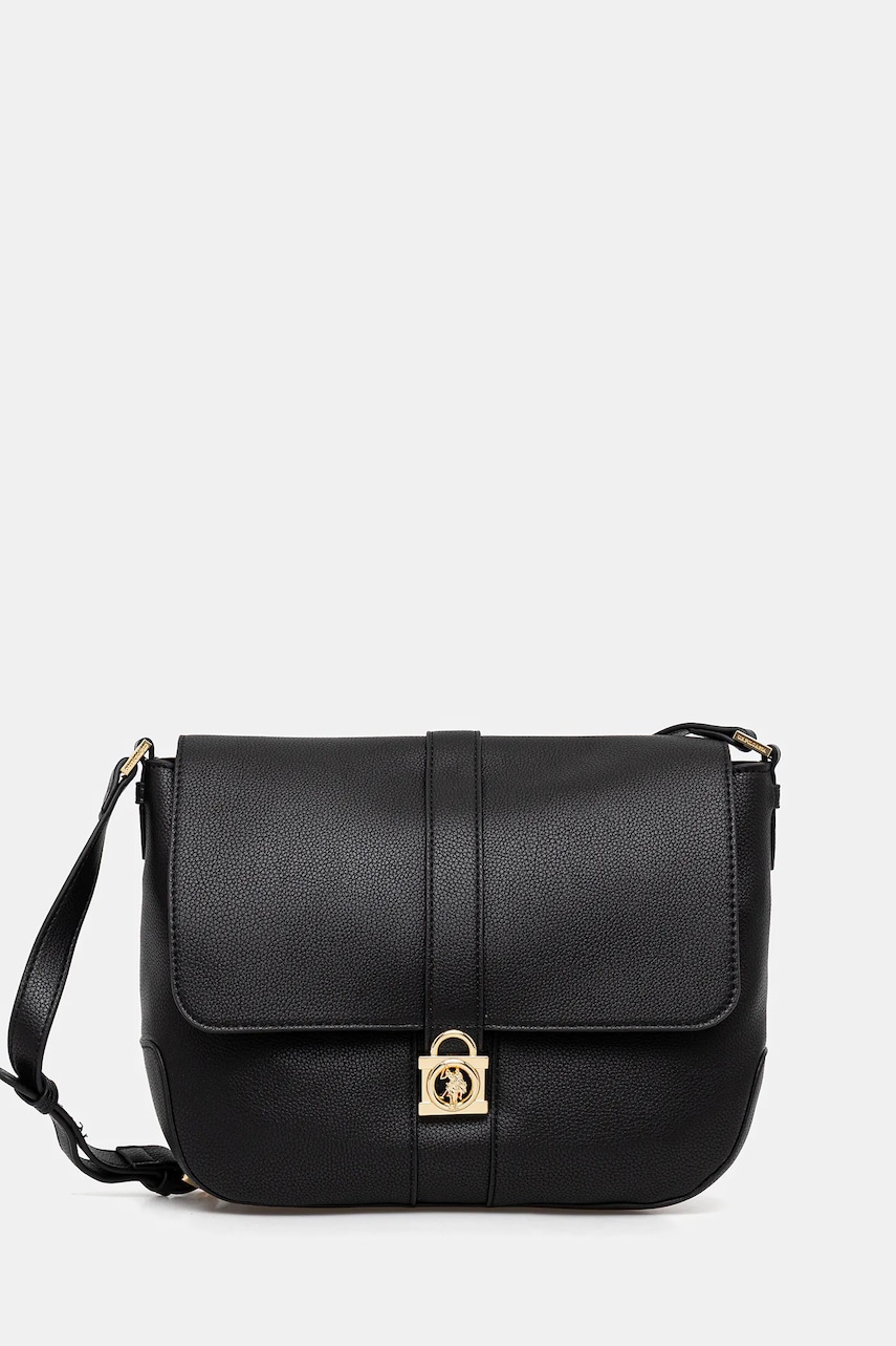 U.S. Polo Assn. poșetă Winterberry culoarea negru, BIUWZ8858WVP