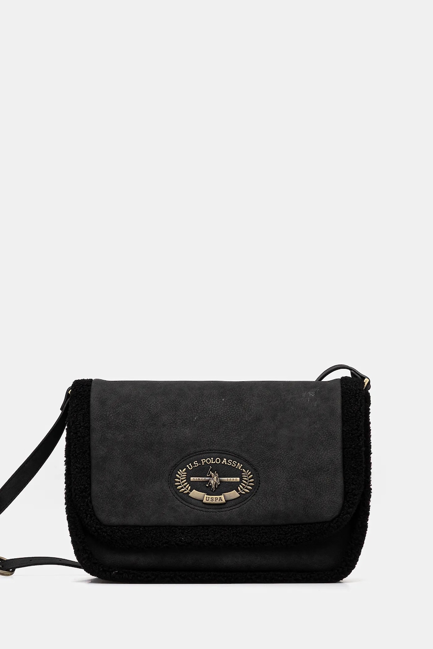 U.S. Polo Assn. poșetă Holly culoarea negru, BIUKO8873WPJ