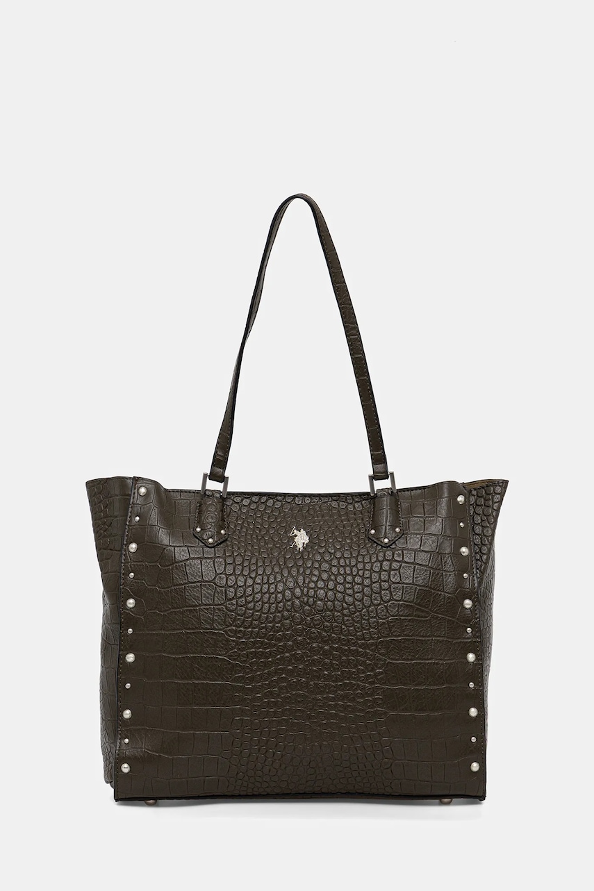 U.S. Polo Assn. poșetă Upton culoarea maro, BIUU48894WVP