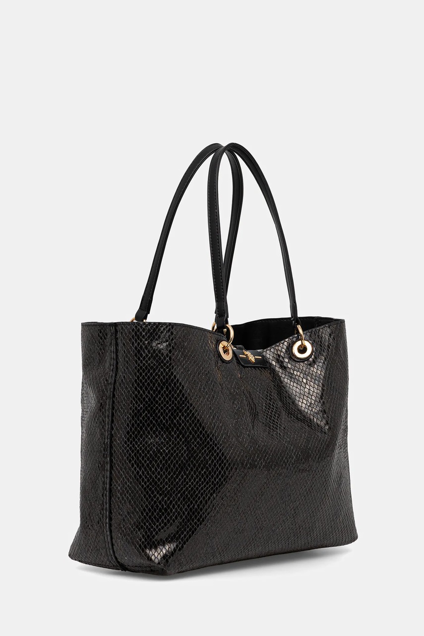 Двусторонняя сумочка U.S. Polo Assn. Axtell Reversible цвет чёрный BIU4A8904WVP