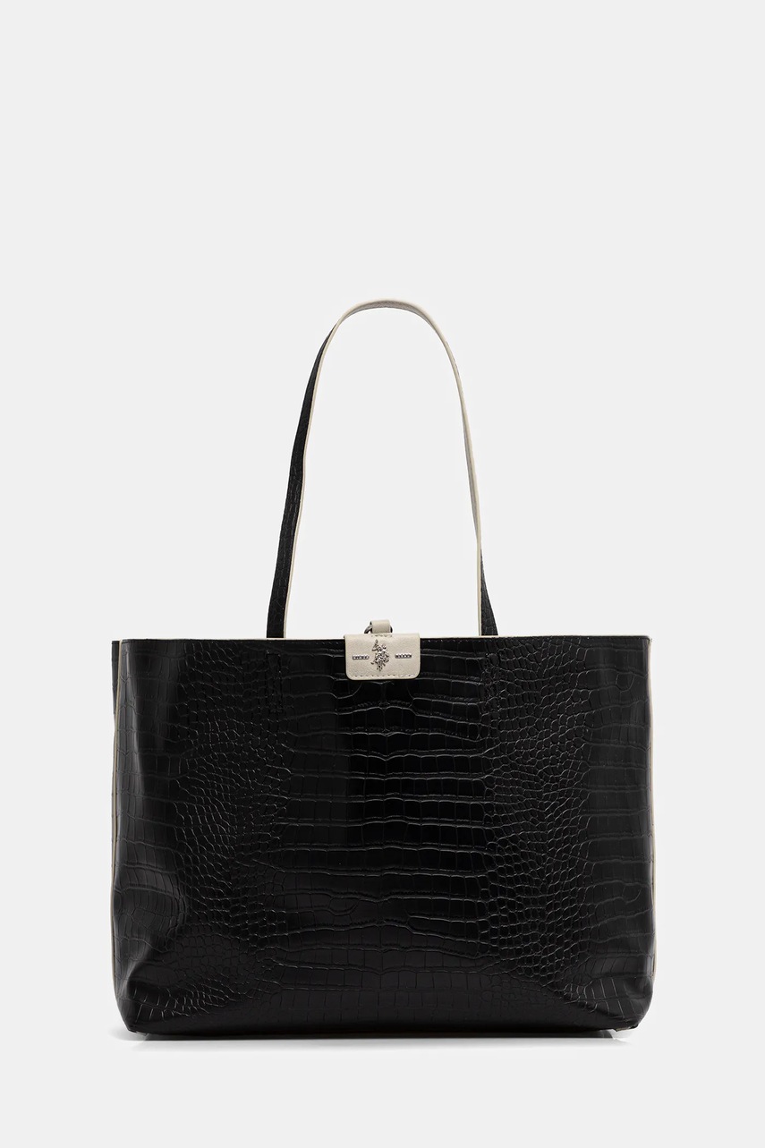 Двусторонняя сумочка U.S. Polo Assn. Axtell Reversible цвет серый BIU4A8905WVP