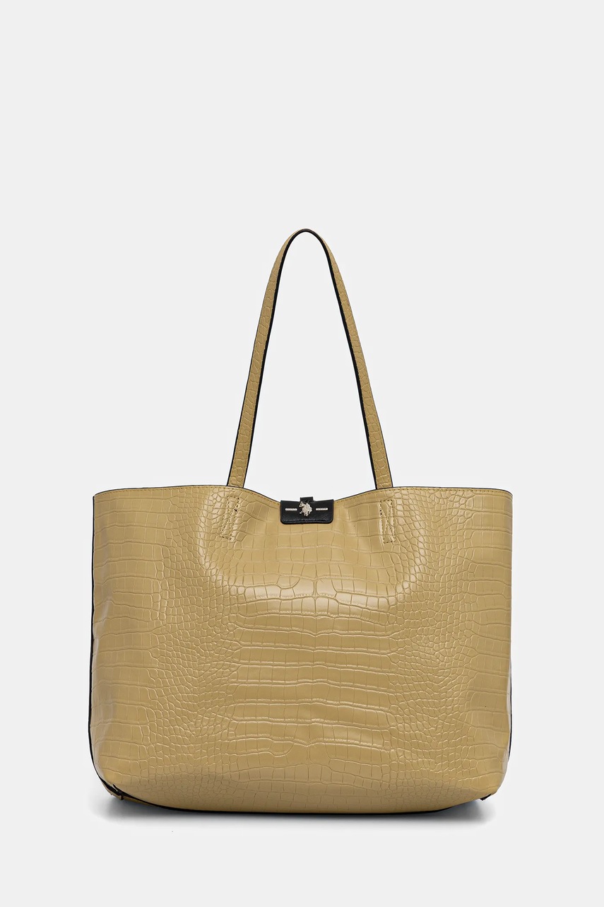 Двусторонняя сумочка U.S. Polo Assn. Axtell Reversible цвет чёрный BIU4A8905WVP