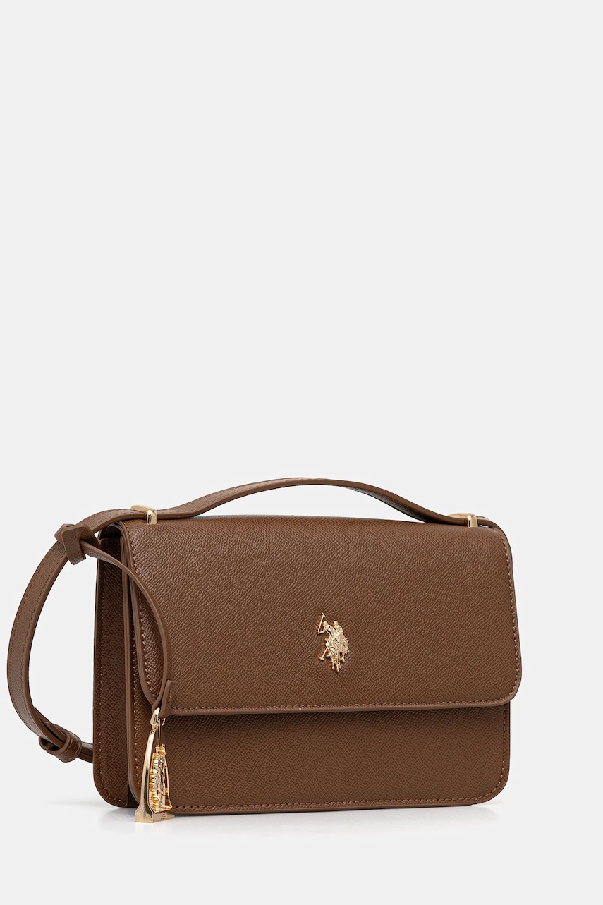 Сумочка U.S. Polo Assn. Jones цвет коричневый BIUJE8909WVP Сумочка U.S. Polo Assn. Jones цвет коричневый BIUJE8909WVP