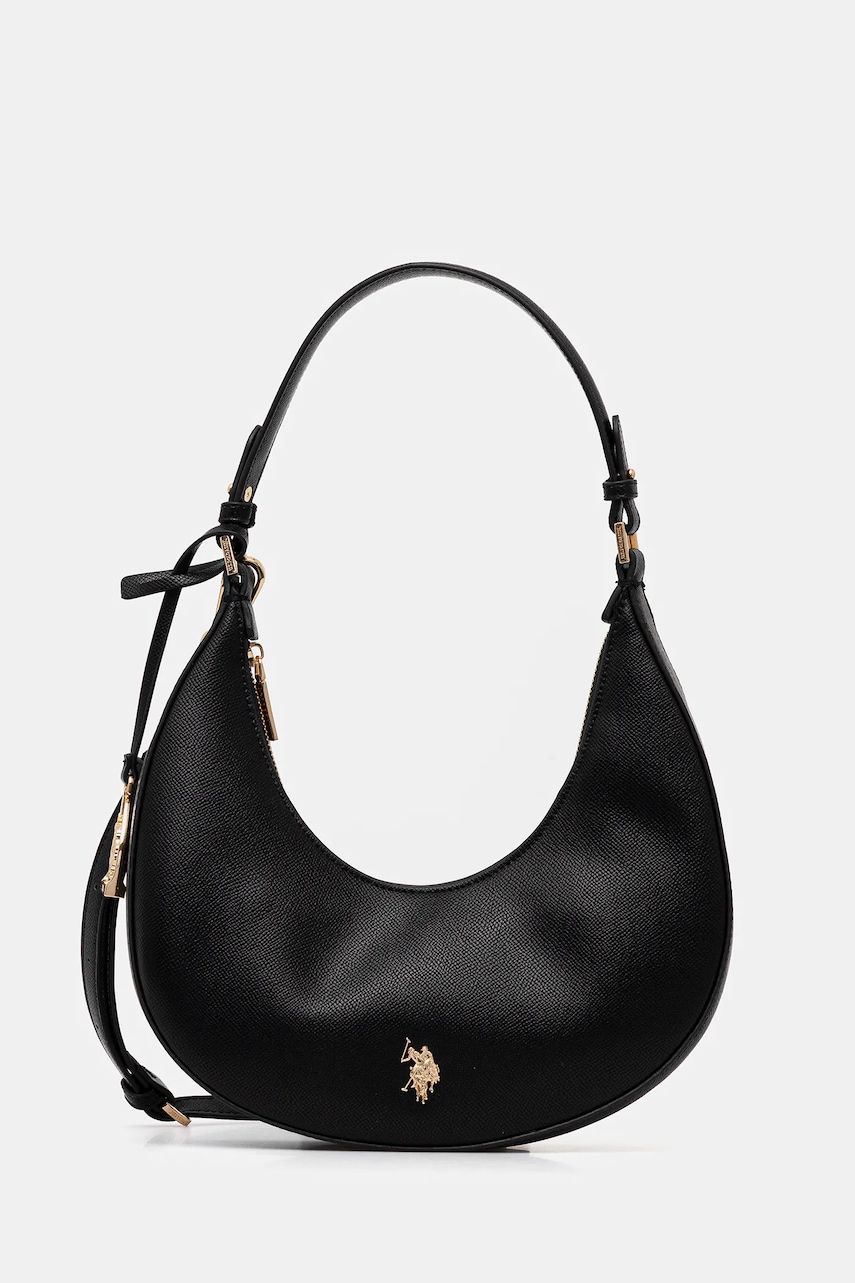 U.S. Polo Assn. poșetă Jones culoarea negru, BIUJE8910WVP