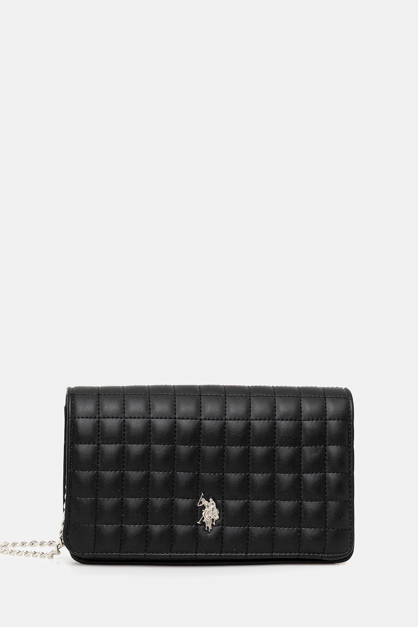 U.S. Polo Assn. poșetă Ceremony culoarea negru, BEUQC8444WVP