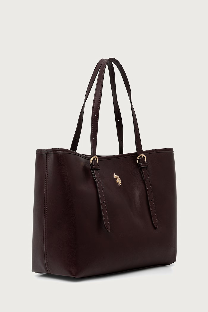 U.S. Polo Assn.  шопинг чанта дамска от имитация на кожа Blackstone