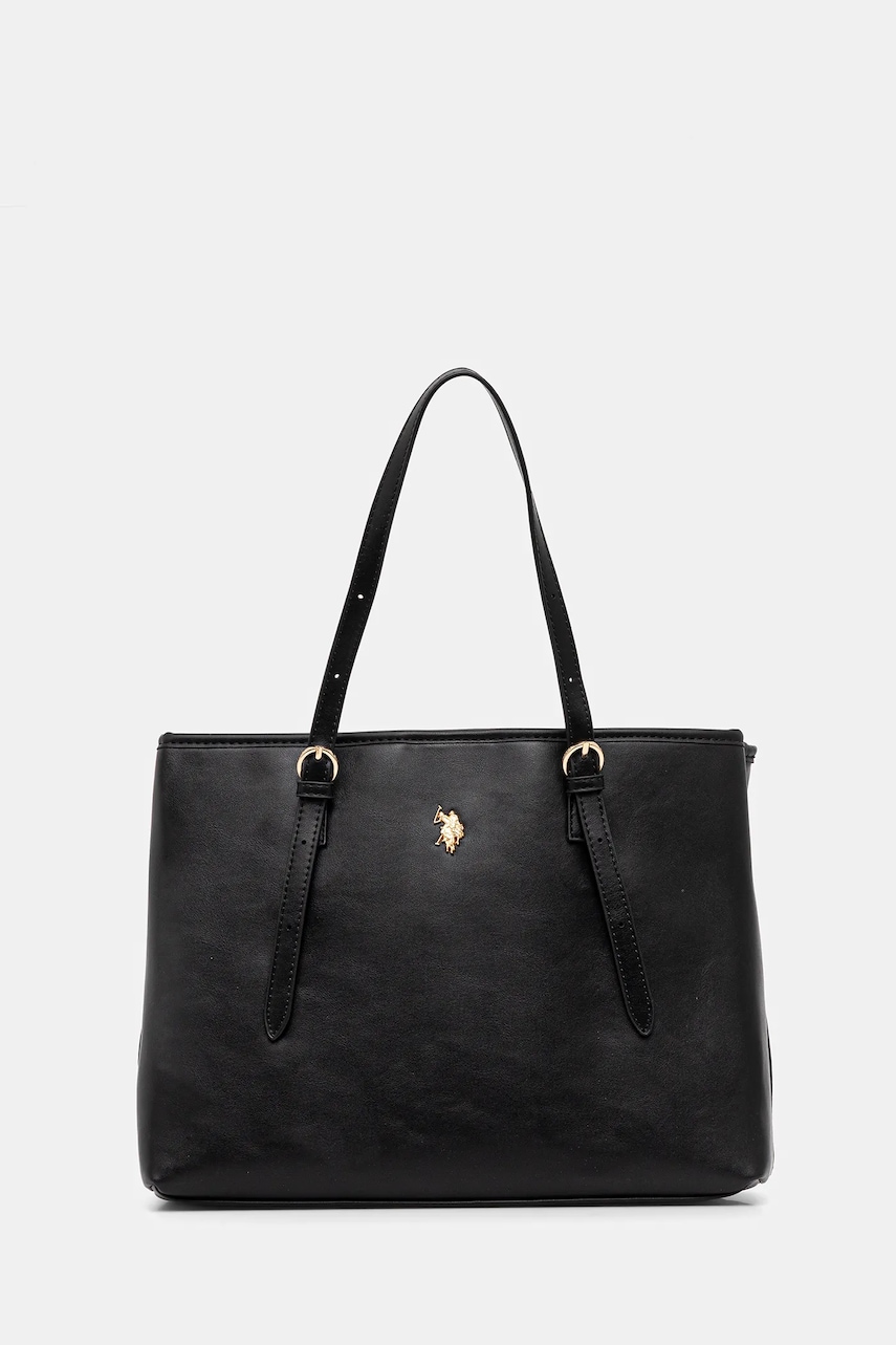 U.S. Polo Assn. poșetă Blackstone culoarea negru, BIU4B8935WVP