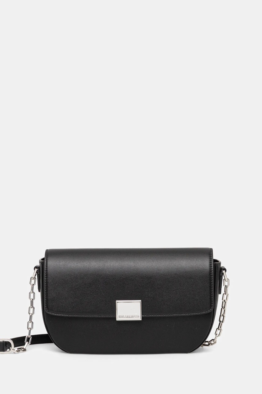 Karl Lagerfeld poșetă de piele culoarea negru, A4W30262